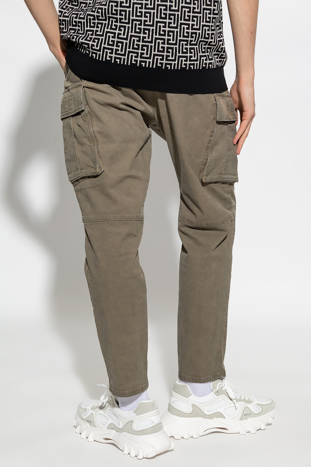 Green Cargo trousers Balmain Vitkac GB